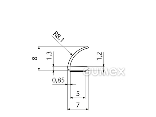 SILIKONPROFILE L-FORM SELBSTKLEBEND